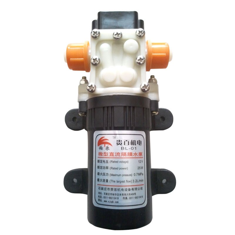沃遠機電設(shè)備伯樂牌大流量大功率微型隔膜水泵全國銷售質(zhì)量保證！