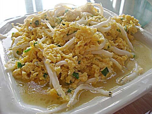 補虛健胃益肺銀魚炒雞蛋