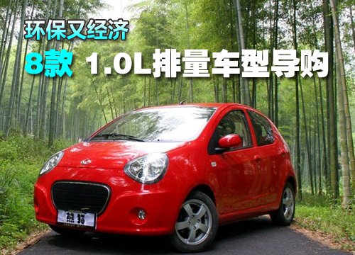 環保又經濟 8款1.0L排量微型車導購