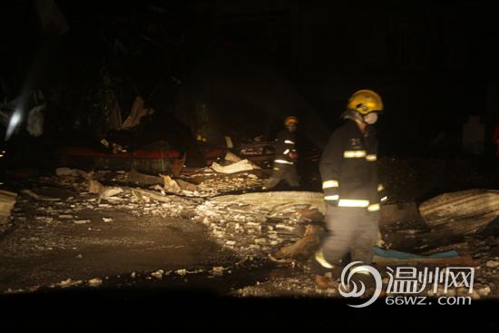 組圖：直擊樂清磐石化工廠爆炸現場