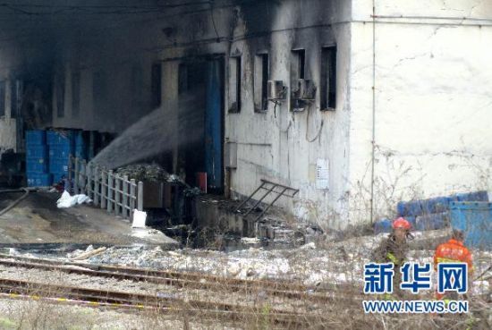 湖南株洲化工廠火災及保險粉環境危害被控制
