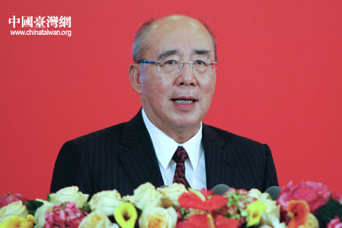 吳伯雄：兩岸將加強(qiáng)核能安全和環(huán)保新興產(chǎn)業(yè)合作