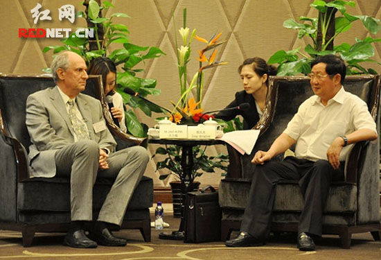 瑞士公司與中國企業長沙交流“環保經”