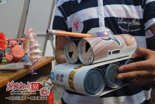 環境日石家莊環保工藝品展展品“拉風”（圖）