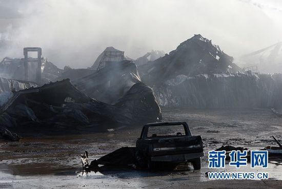 美國達(dá)拉斯南郊化工廠大火基本被撲滅
