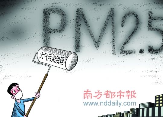 市環(huán)保局：PM2.5濃度在下降