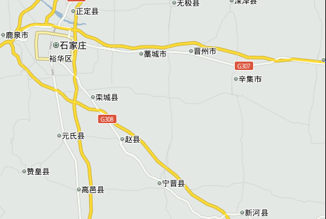 河北趙縣地理位置。