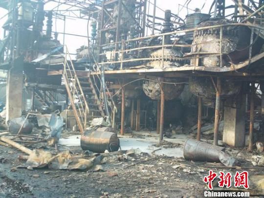 江蘇連云港一化工廠發生爆炸致2人受傷2人失蹤