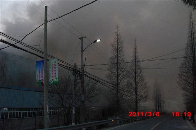 網友發圖貼反映泰順縣彭溪鎮月湖水尾村環境污染問題