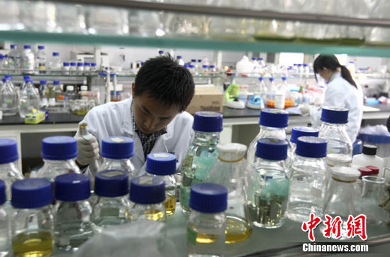 媒體團(tuán)探訪中科院青島生物能源與過(guò)程研究所
