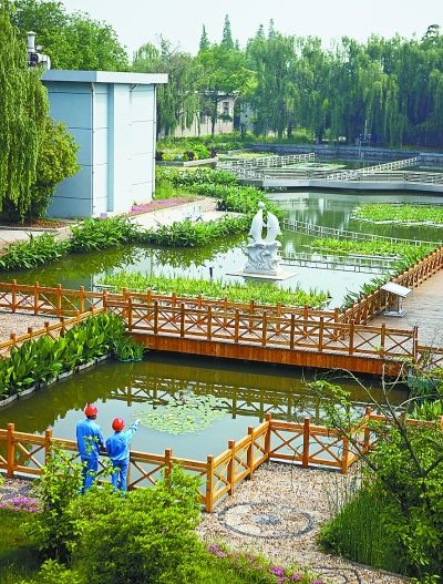 “花園”里的化工廠：揚子石化公司持續推進環保治理