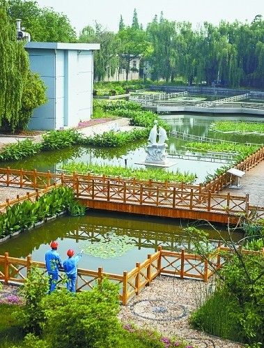 揚子石化公司持續推進環保治理：“花園”里的化工廠