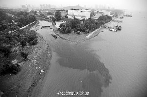 南京金川河“黑龍入江”環保部門：系視覺誤差
