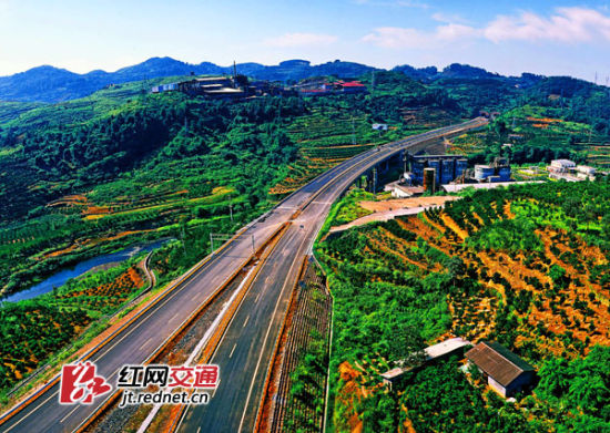 【紅網記者看高速】吉懷：打造山區生態環保路
