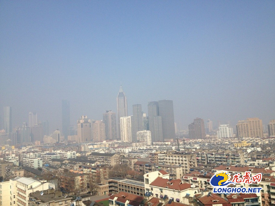大年初一南京空氣質量達中度污染環保局呼吁少放煙花爆竹
