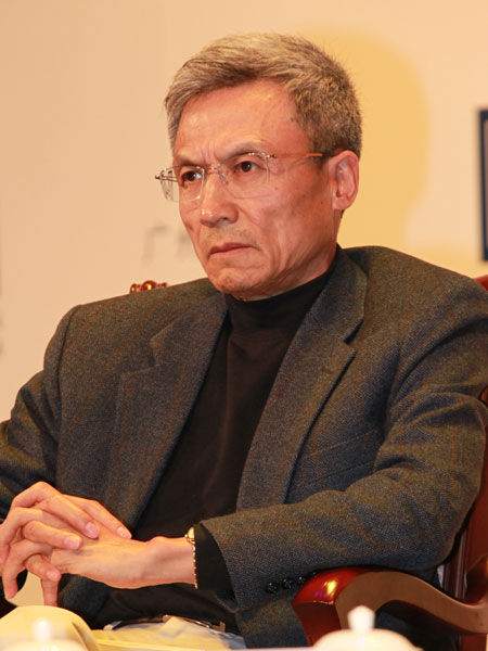 “第二屆嶺南論壇”于2013年3月31日在廣州舉行。上圖為中歐國際工商學院經濟學與金融學教授許小年。(圖片來源：新浪財經 梁斌 攝)
