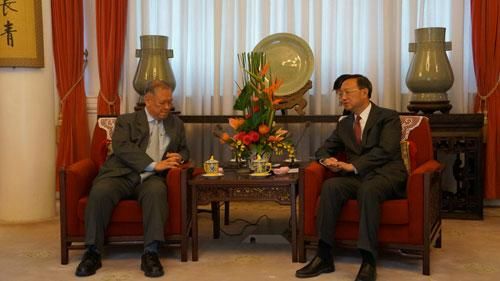 楊潔篪會見文萊官員冀深化經(jīng)貿(mào)能源等領(lǐng)域合作