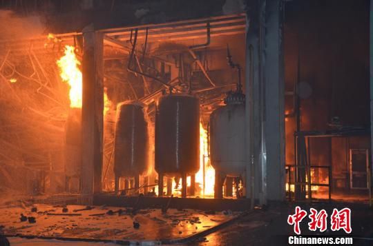 圖為事故現場。 凌文丹 攝