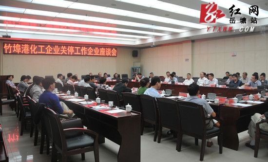 湘潭市岳塘區(qū)竹埠港化工企業(yè)關(guān)停工作企業(yè)座談會舉行