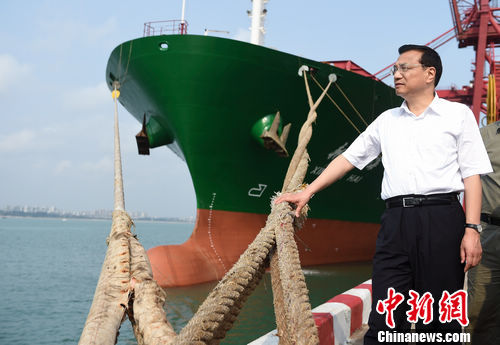 李克強考察?？诟? title=